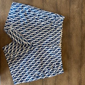 Adorable seahorse print Bermuda shorts- jcrew -